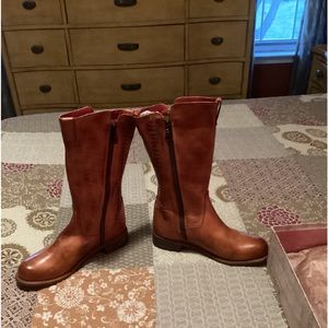 Bed Stu Cognac Latifah mid-calf boots